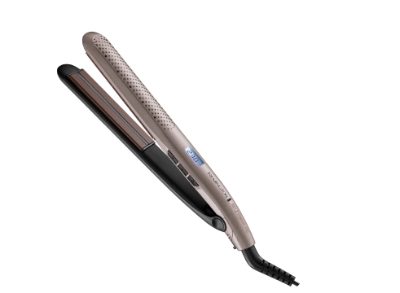 Wet 2 Straight PRO Hair Straightener, S7970, Ceramic heating system, Temperature (max) 230 °C, Pink/Gold
