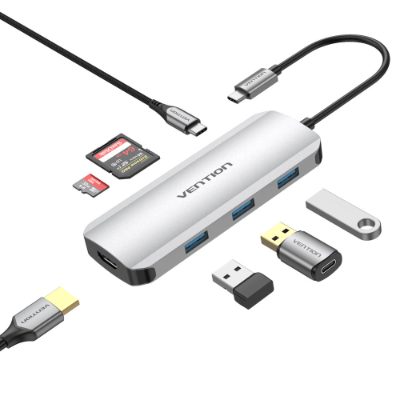 NB ACC DOCKING STATION 7IN1/USB-C 0.15M TOJHB VENTION