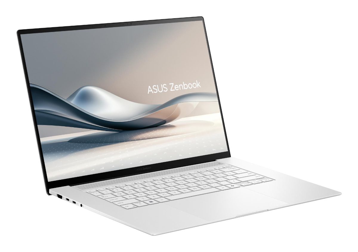 Notebook, ASUS, ZenBook Series, UM5606WA-RK217W, CPU  AMD Ryzen AI 9, 365, 2000 MHz, 16", 2880x1800, RAM 24GB, LPDDR5x, SSD 1TB, AMD Radeon 880M Graphics, Integrated, ENG, Card Reader SD, Windows 11 Home, White, 1.5 kg, 90NB13M2-M00FV0