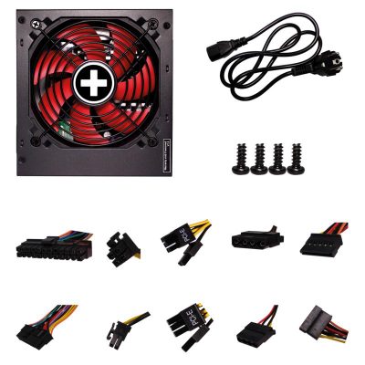 Power Supply, XILENCE, 650 Watts, Efficiency 80 PLUS BRONZE, PFC Active, XN220