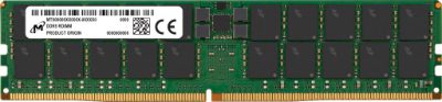 Server Memory Module, MICRON, DDR5, 128GB, RDIMM, 5600 MHz, CL 46, 1.1 V, MTC40F2047S1RC56BR