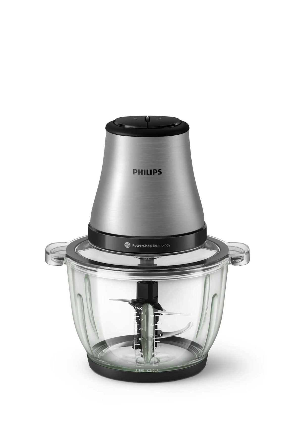 Philips Chopper, HR1503/00 Series 3000, Stainless Steel, 500 W