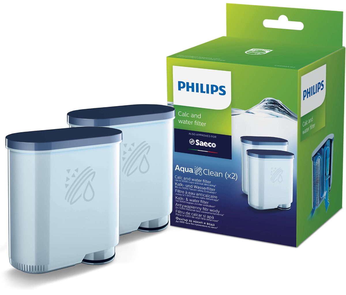Calc and Water filter, CA6903/22 AquaClean