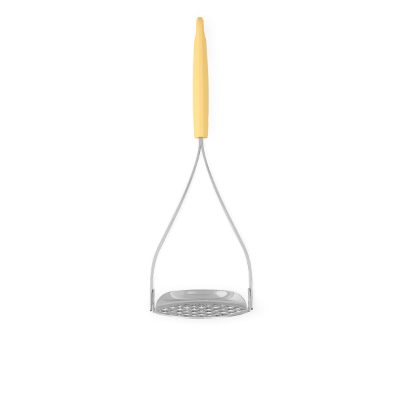BRABANTIA Kartupeļu stampa un karote, Vanilla Yellow