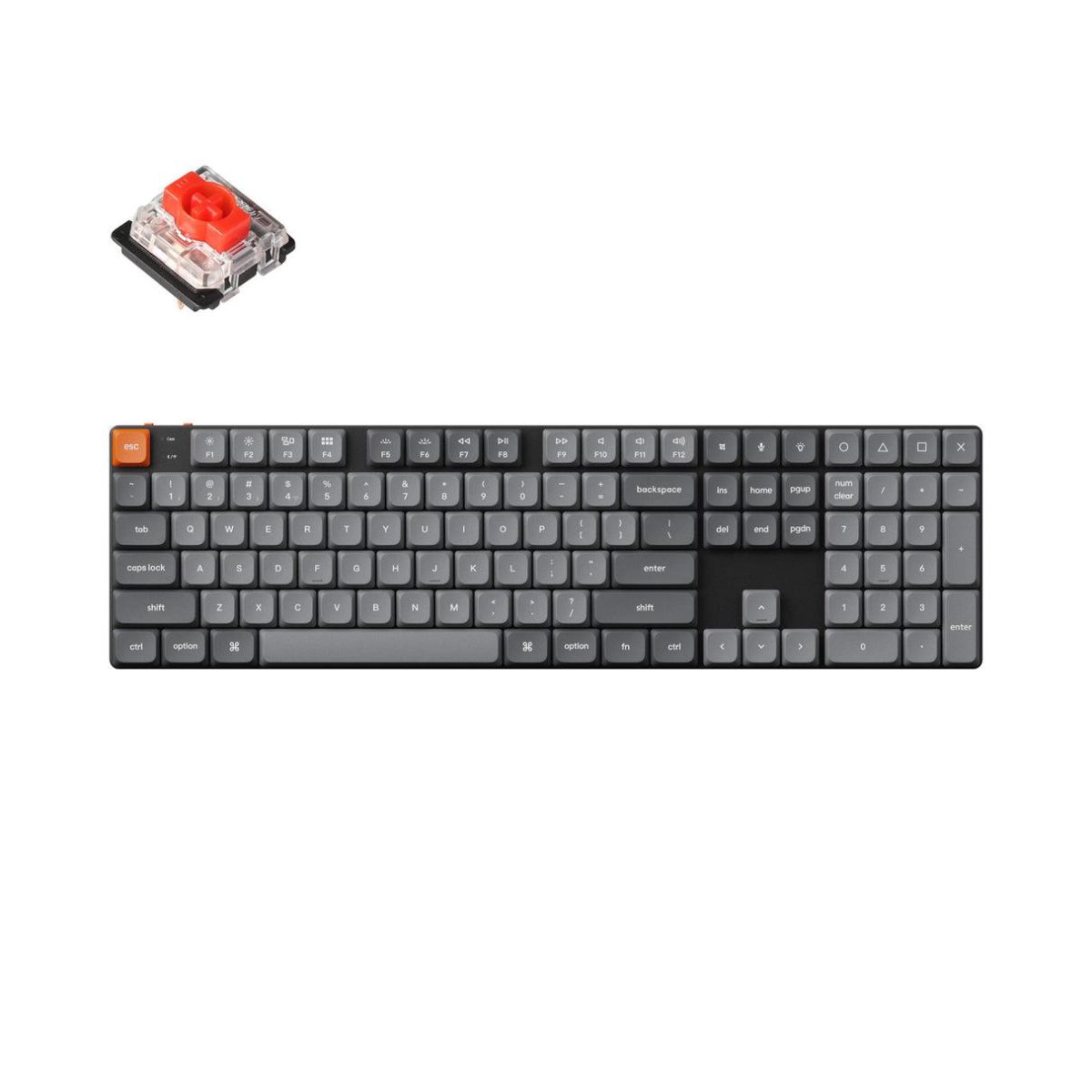 KEYBOARD WRL K5 MAX RGB/BLACK K5M-H1 KEYCHRON