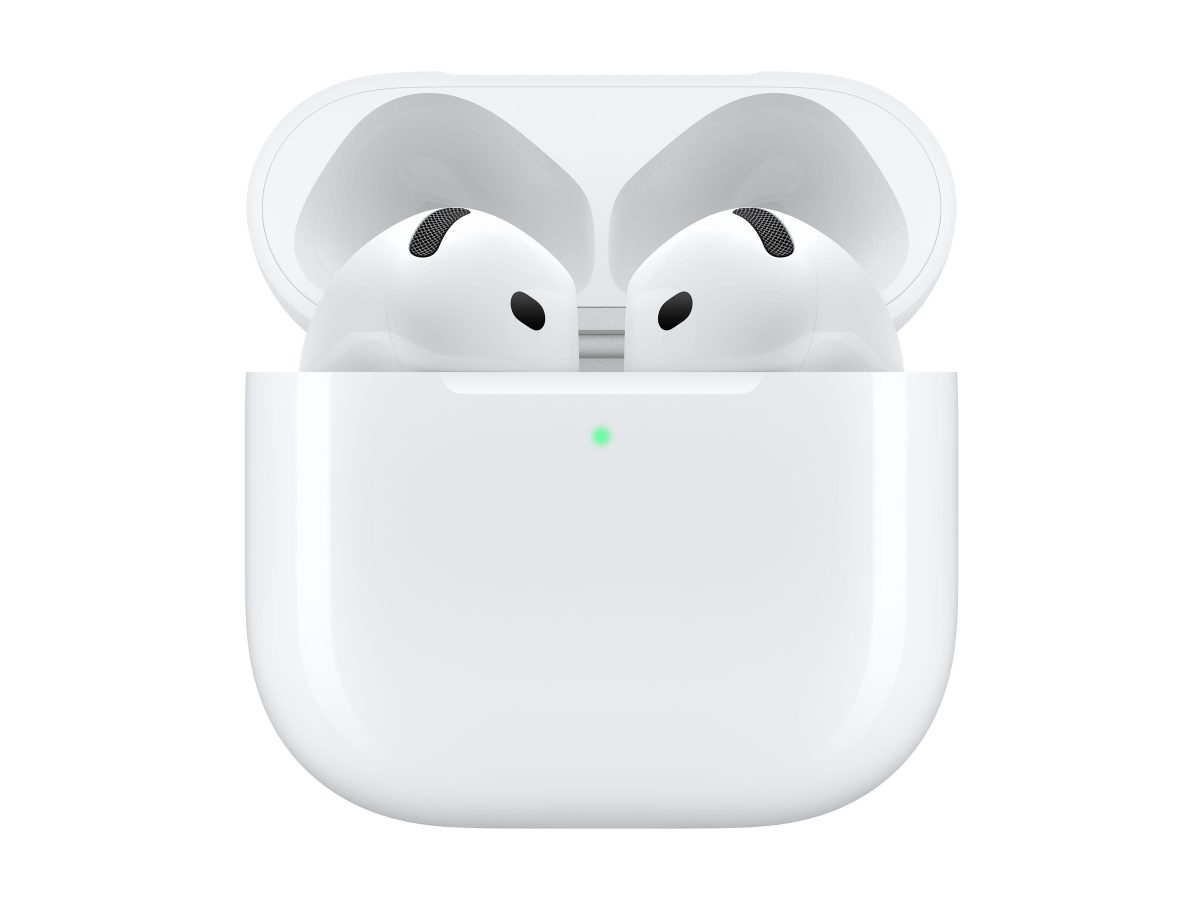 AirPods 4, Bluetooth, In-Ear, White, Noise canceling, Wireless