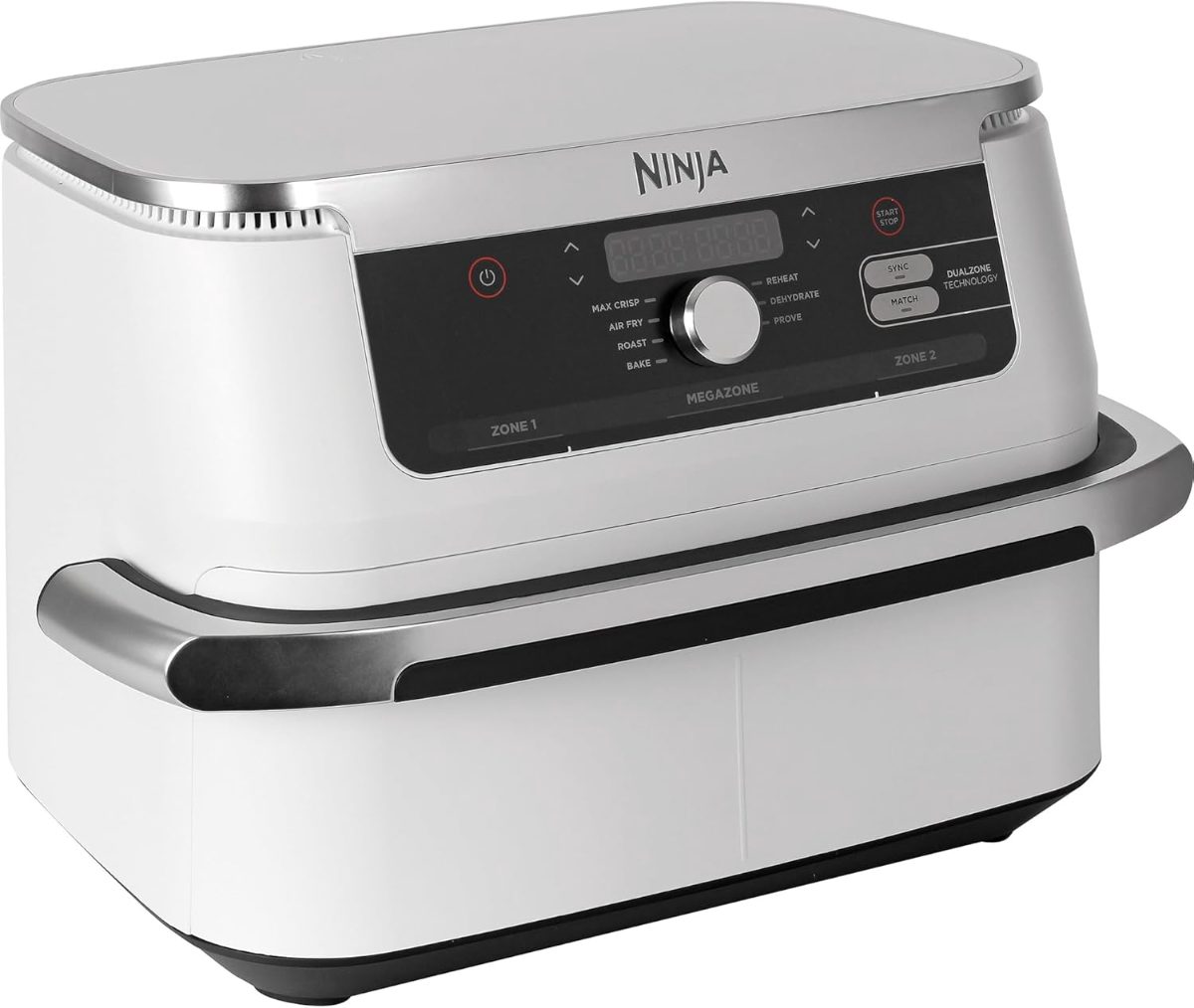 Ninja karstā gaisa katls Double , 10.4l, 2470W, balts, nerūsējošais tērauds