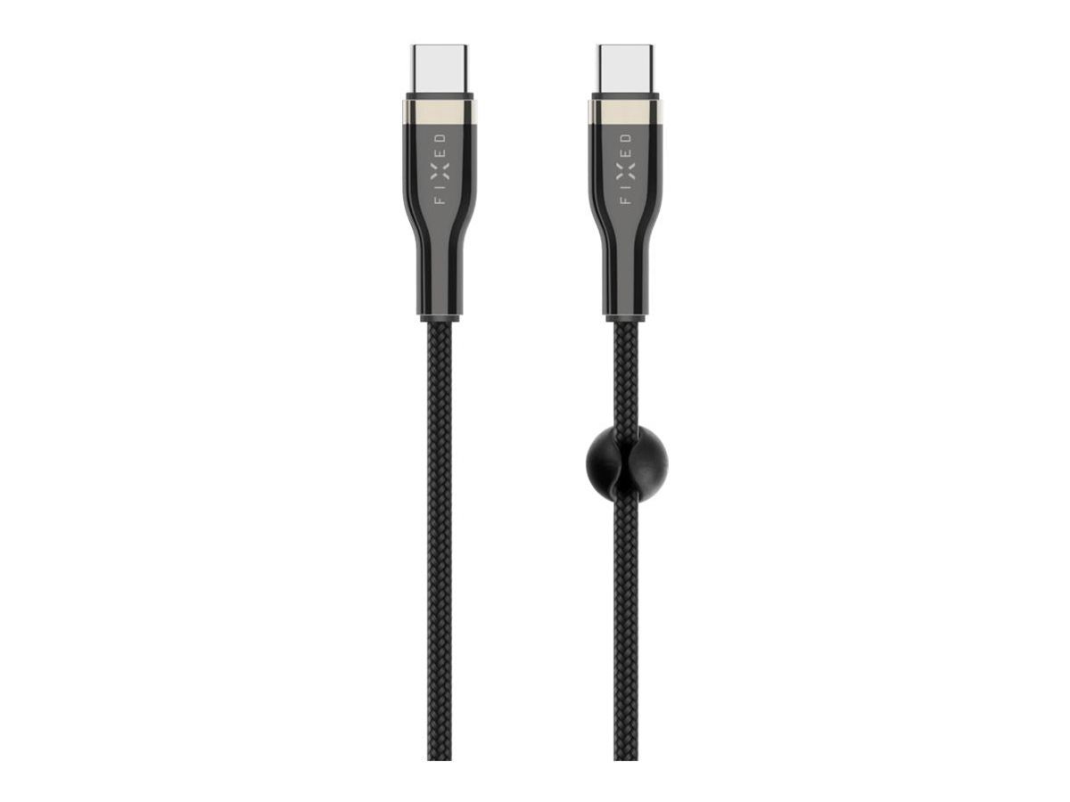 Braided Cable USB-C/USB-C, 2m, 100W, FIXDB-CC2-BK