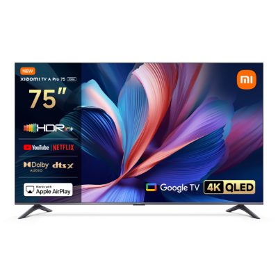Xiaomi QLED TV A Pro 2026, 75, Smart TV, Google TV, 4K UHD