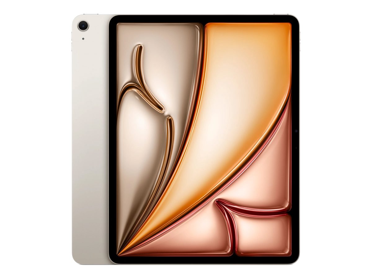 iPad Air, Starlight, 13 ", 2732 x 2048 pixels, IPS, Apple, 12 GB, M4, 128 GB, Wi-Fi, Front camera, 12 MP, Rear camera, Bluetooth, 6.0, iPadOS, 26