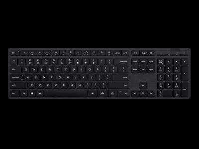 Lenovo Professional Wireless Rechargeable Keyboard, Keyboard, Wireless, Bluetooth, Nordic, Grey