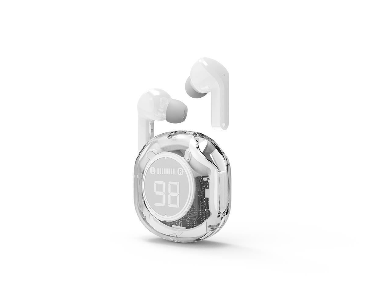 HEADSET BLUETOOTH/WHITE TWST-01-W GEMBIRD