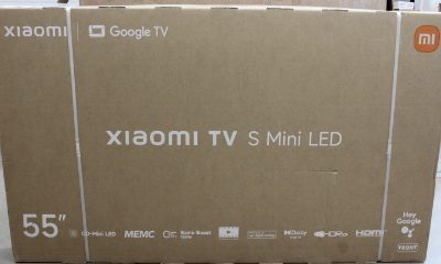 Xiaomi TV S Mini LED 55 2026, SALE OUT. Xiaomi S Mini LED 2026, 55, Smart TV, Google TV, 4K UHD, Dark Grey, DAMAGED PACKAGING, SCRATCHED BODY (BACK, LEFT SIDE)