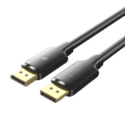 CABLE DP TO DP 1M/BLACK HAKBF VENTION