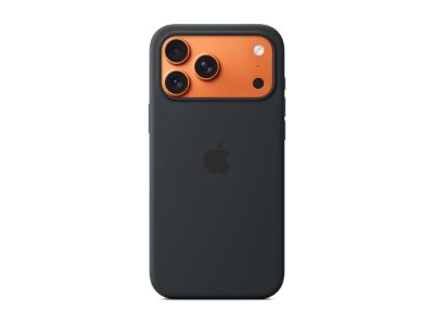 Apple Back cover, Apple, iPhone 17 Pro Max, Silicone, Black, MagSafe