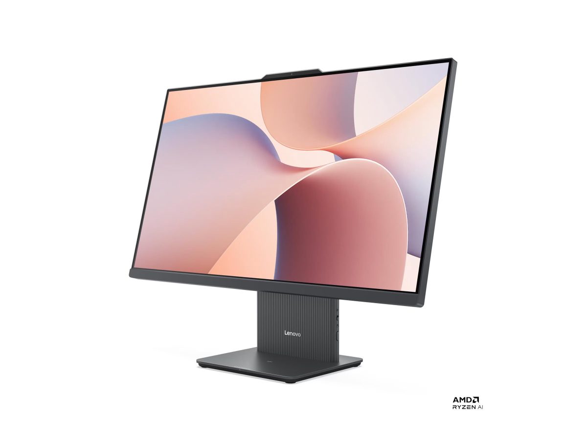 Lenovo IdeaCentre, 27AKP10, Desktop, AIO, 27 ", AMD Ryzen 5, 220, 16 GB, SODIMM DDR5, 512 GB, AMD Radeon 740M Graphics, No Optical drive, English, Windows 11 Home, Warranty 24 month(s)