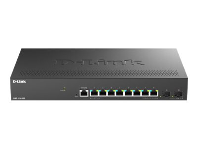D-LINK DMS-1250-10S/E 10-Port 2.5G Smart Managed Fiber Switch, D-Link