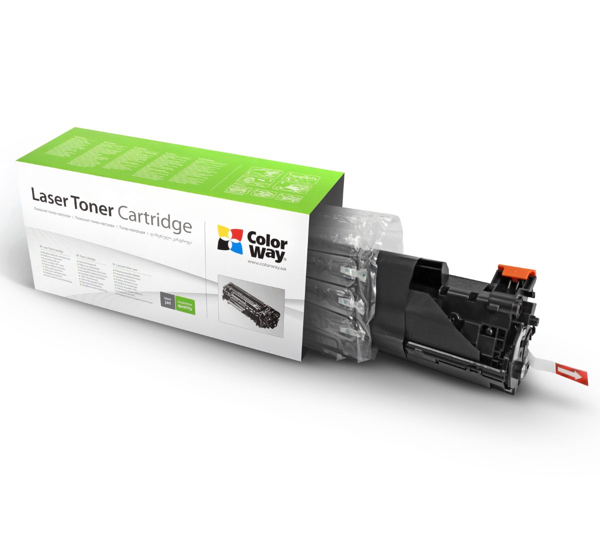 ColorWay Toner Cartridge, Black