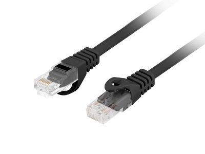 Patchcord Cat.6 UTP LSZH CU, PCU6-10CU-0150-BK, 1.5 m, Black