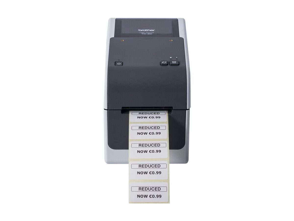 Brother TD-2320D300 Label, Wristband, Receipt Printer, Brother