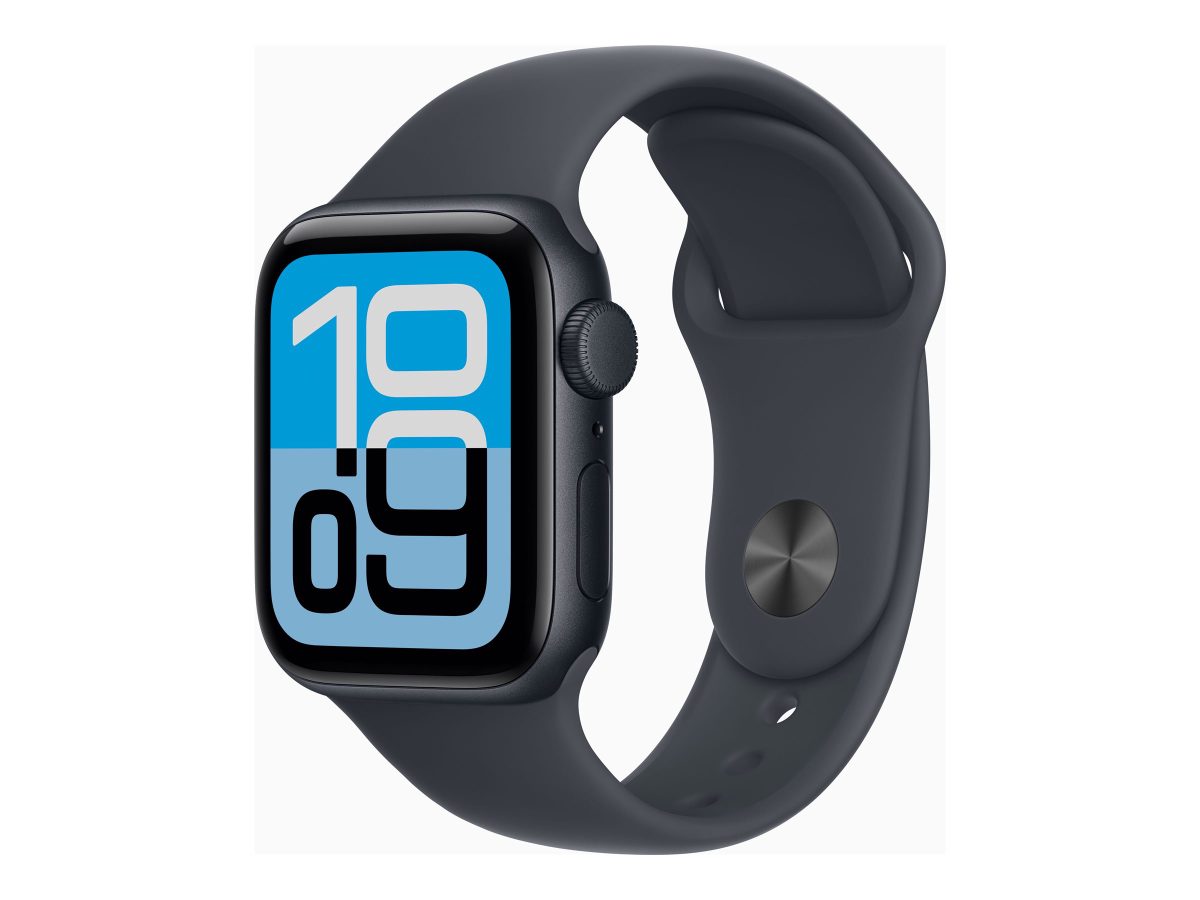 Apple Watch SE 3, Smart watch, GPS (satellite), LTPO OLED Retina display, Midnight