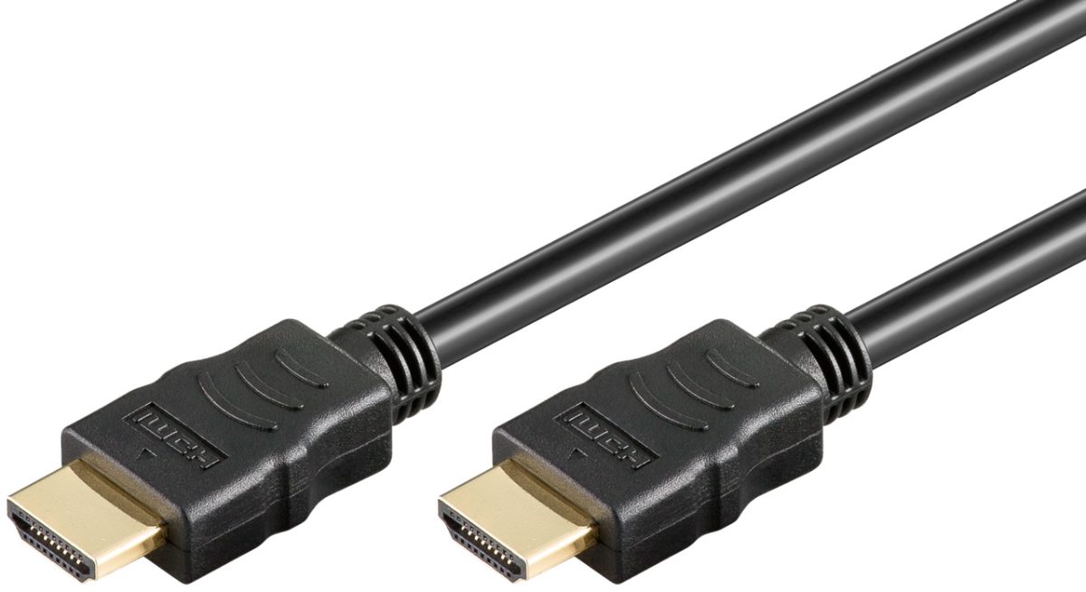 Goobay 80104 Soft HDMI High-Speed Cable with Ethernet, Soft, 3 m