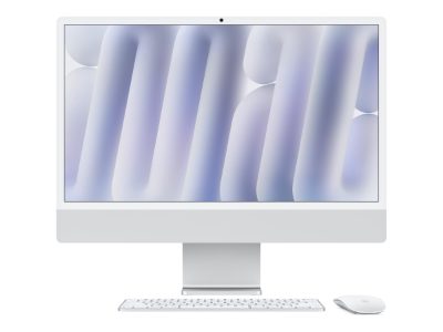 Apple iMac 24” 4.5K Retina, Apple M4 8C CPU, 8C GPU/16GB/256GB SSD/Silver/RUS, Apple