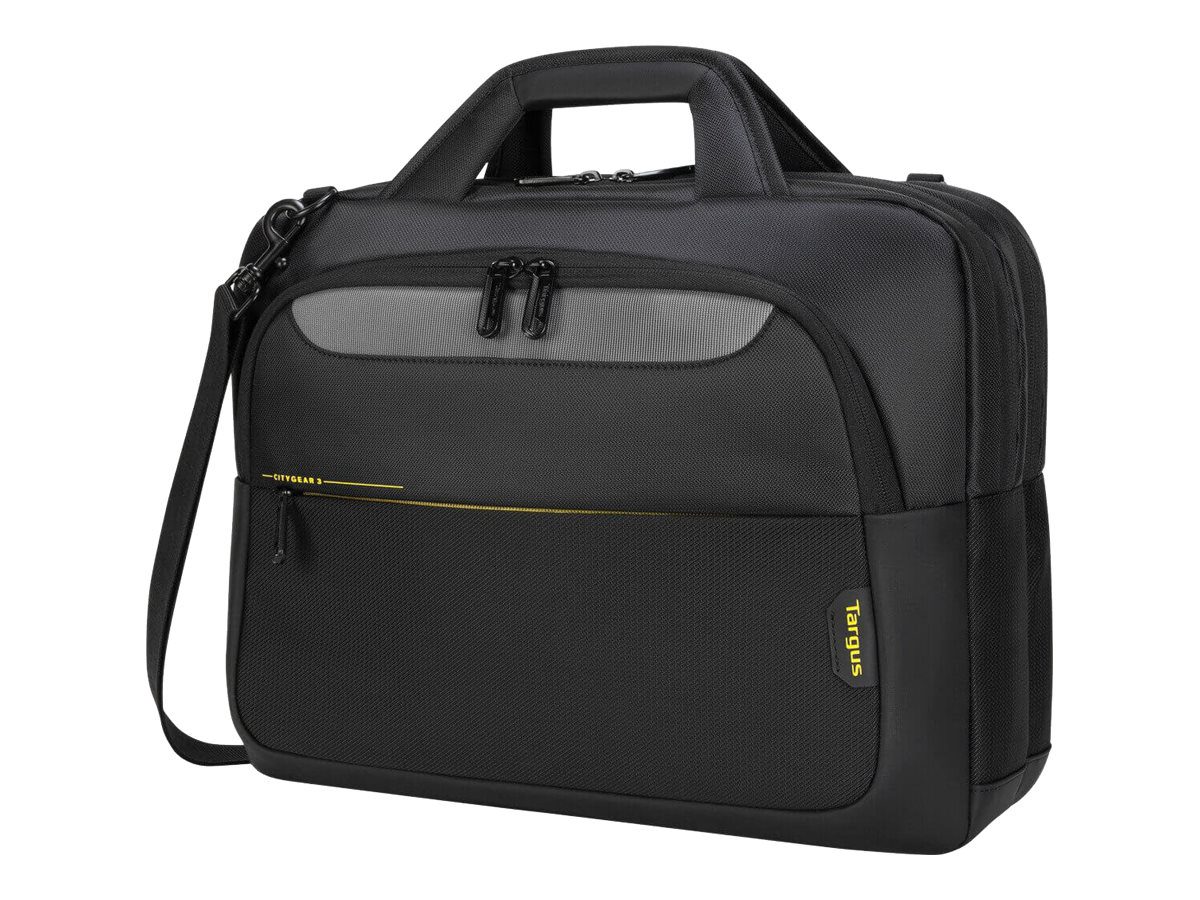 CityGear Laptop Case, TCG460GL, Topload, Shoulder strap, Black