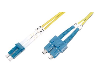 Patch Cord, DK-2932-01, Cable diameter 3 mm; Cable type: I-VH 2E9/125µ; Fiber diameter: 09/125µ; Connector 1/2: LC/SM