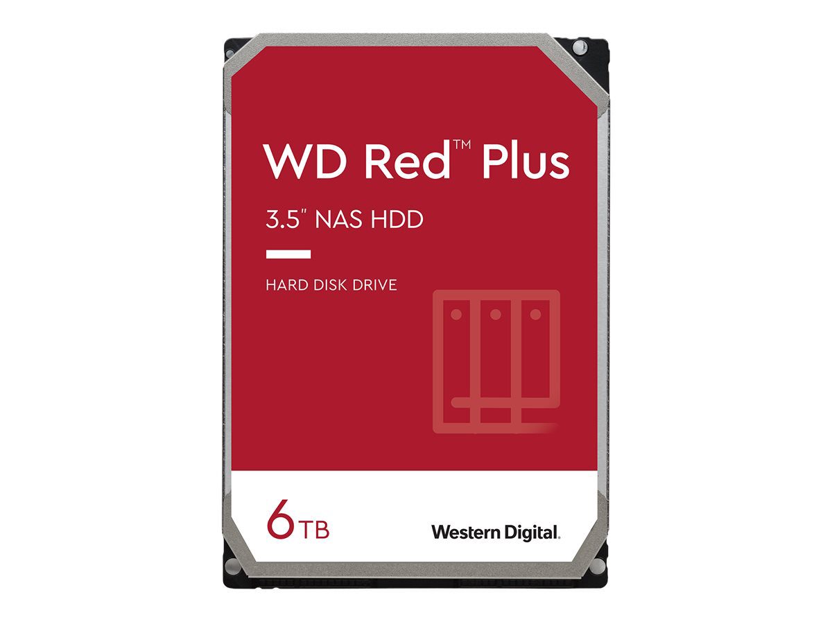 NAS Hard Drive, WD60EFPX, 5400 RPM, 6000 GB