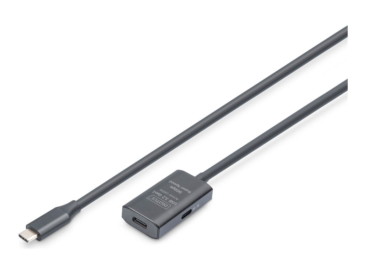 Active USB 3.2 Gen1 5G extension cable, DA-73108, USB-C to USB-C
