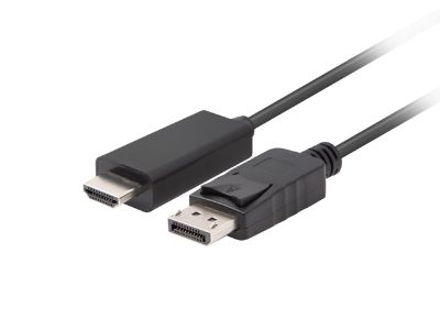 DisplayPort to HDMI Cable, CA-DPHD-11CC-0030-BK, DisplayPort Male, HDMI Male, DP to HDMI, 3 m