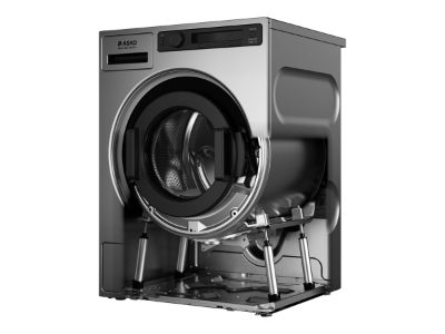 ASKO WMC6742V.T Professional Washing machine, Front loading, 7 kg, 1400 RPM, Depth 59.1 cm, Titanium, ASKO