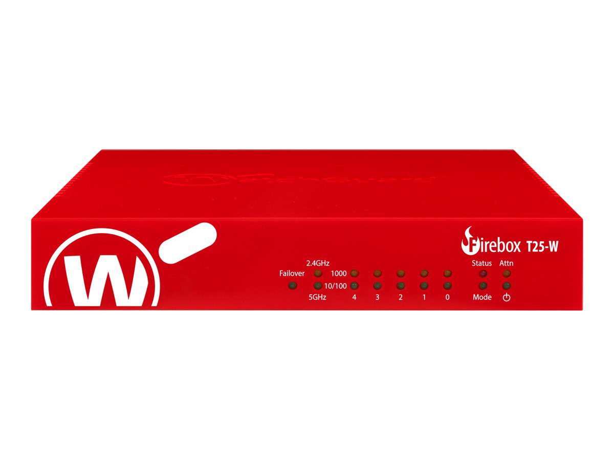 WatchGuard Firebox T25-W with 1-yr Basic Security Suite, WGT26031