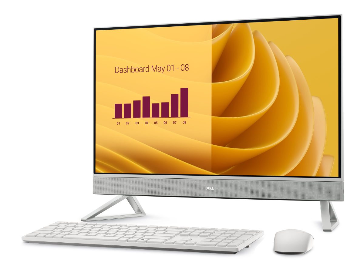 Dell EC27250, Desktop, AIO, 27 ", Intel Core 7, 150U, 16 GB, DDR5, 1000 GB, Intel Graphics, US International, Windows 11 Pro