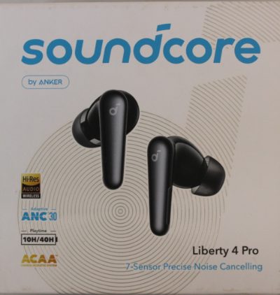Anker Soundcore Wireless Earbuds, Liberty 4 Pro, ANC, DEMO, Warranty 24 month(s)