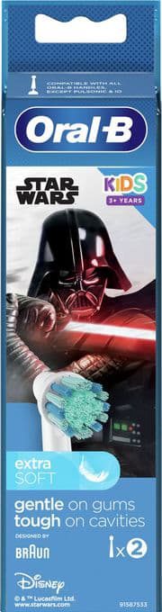BRAUN el.zobu birstes uzgalis (bērnu), Star Wars