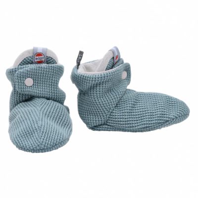 Lodger Slipper Ciumbelle kokvilnas čībiņas, 3-6m, Ocean