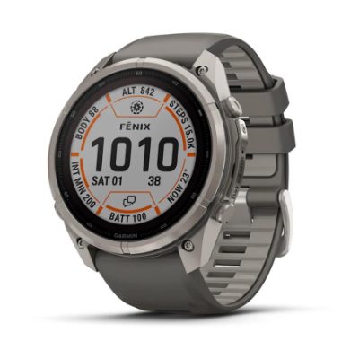 SMARTWATCH FENIX 9 PRO SOLAR/TITANIUM 010-04339-01 GARMIN