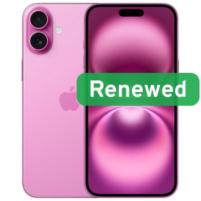 Apple Renewed Grade C, iPhone 16 Plus, Pink, 6.7 ", 128 GB, 5G