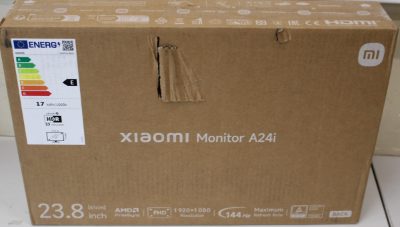 Xiaomi Monitor A24i 2026, SALE OUT., Xiaomi Monitor A24i 202, 24 ", IPS, FHD, 16:9, 144 Hz, 6 ms, 1920 x 1080 pixels, 300 cd/m², HDMI ports quantity 1, Warranty 24 month(s)