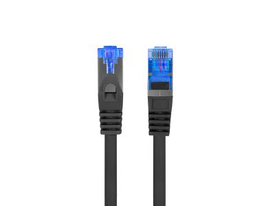 Patchcord Cat.6A S/FTP LSZH CCA Fluke Passed, PCF6A-10CC-1000-BK, 10 m, Black