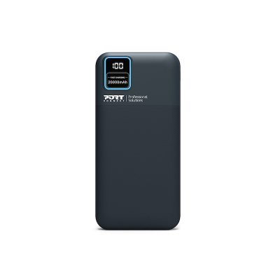 PORT CONNECT External USB-C battery, 20000 mAh, Blue