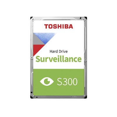 HDD, TOSHIBA, S300, 4 TB, Serial ATA III, Buffer 128 MB, 5400 RPM, 3.5 ", HDWT840UZSVA