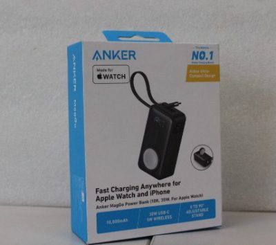 Anker MagGo Power Bank, 10000 mAh, Black Stone, DEMO