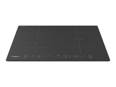 Whirlpool WB B8360 NE BM, Hob, Induction, Number of burners/cooking zones 4, Electronic, Black, Timer