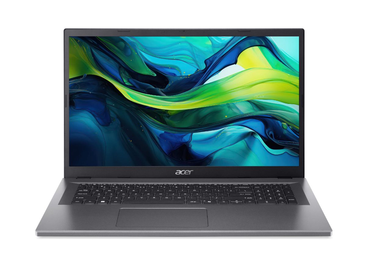 Notebook, ACER, Aspire, Go 17, CPU Intel Core 3, N355, 1.9 GHz, 17.3 ", 1920 x 1080 pixels, RAM 16 GB, LPDDR5-SDRAM, SSD 512 GB, Discrete graphics Not available, On-board graphics Yes, Keyboard language English, OS installed Windows 11 Home, Colour Grey, Weight 2.035 kg, NX.J45EL.003