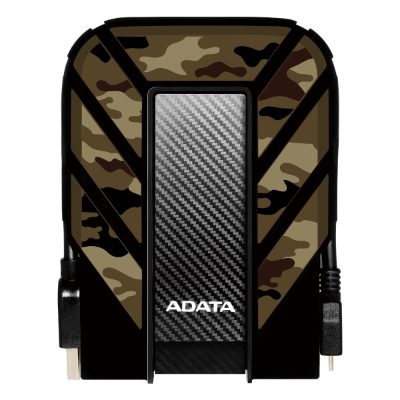 External HDD, ADATA, HD710M Pro, 1TB, USB 3.1, Colour Camouflage, AHD710MP-1TU31-CCF
