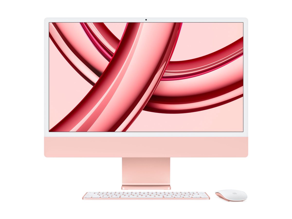 Apple iMac 24” 4.5K Retina, Apple M4 10C CPU, 10C GPU/16GB/256GB SSD/Pink/INT, Apple