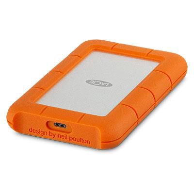 External HDD, LACIE, 4TB, USB-C, Colour Orange, STFR4000800